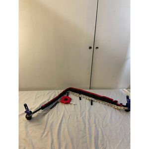 Graco play pen toy bar black pink flower